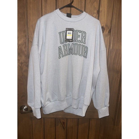 Under Armour Tops - Under Armour Icon Heavyweight Terry Women's Oversized Crew